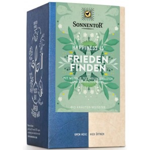 Sonnentor Happiness Is Finding Peace Organic Herbal White Tea (18x1.5g)