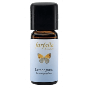 Farfalla Lemongrass Grand Cru Essential Oil Organic (10ml)