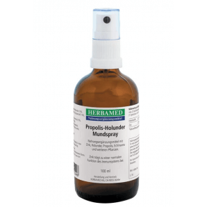 HERBAMED propolis elderberry mouth spray (100ml)
