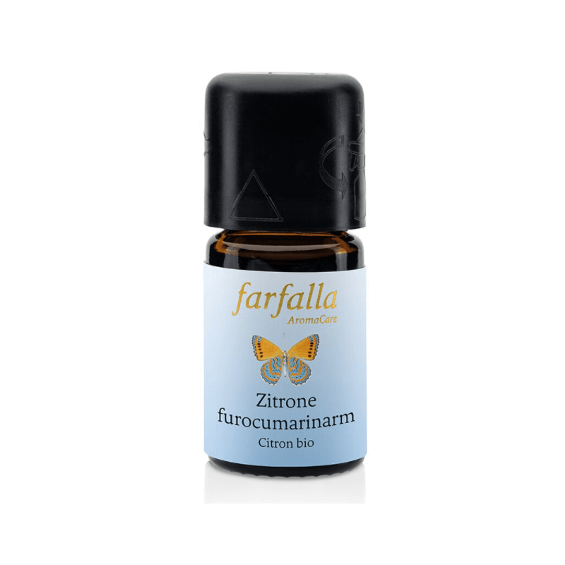 Farfalla Essential Oil Lemon Organic Low Furocoumarin (5ml)
