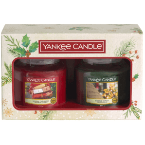 Yankee Candle Christmas Morning gift set 2 pieces (medium)