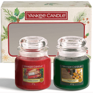 Yankee Candle Christmas Morning gift set 2 pieces (medium)