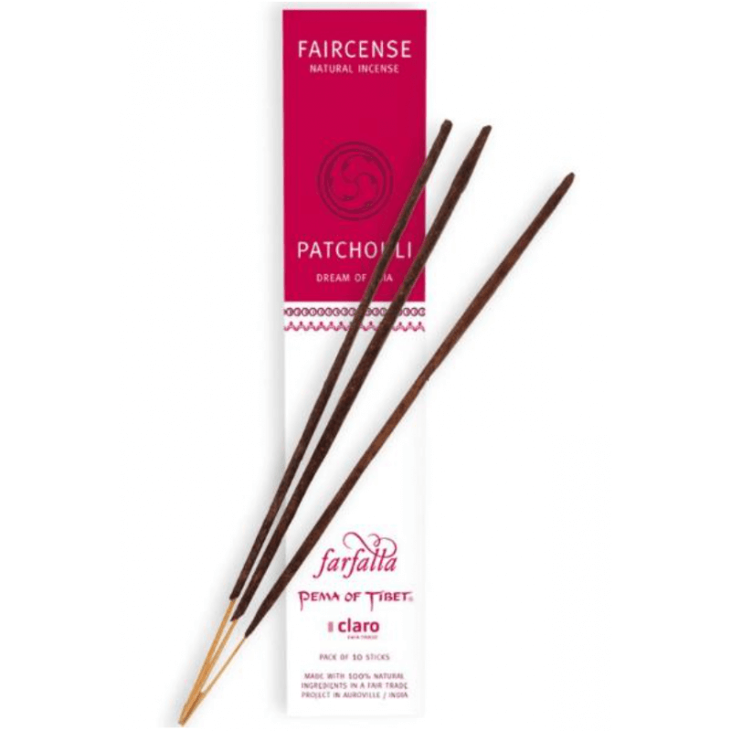 Farfalla Faircense Incense Sticks Patchouli Dream Of Asia (10 Pieces)