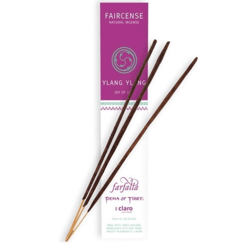 Farfalla Faircense Incense Sticks Ylang Ylang Joy Of Life (10 Pieces)