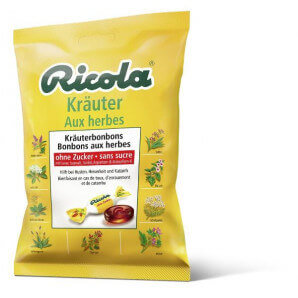 Ricola herbal sweets without sugar (125g)