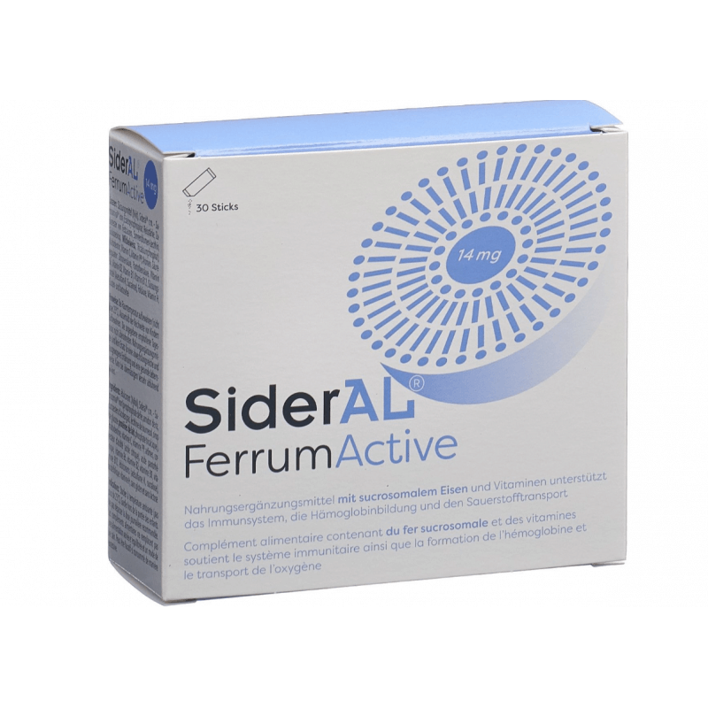 SIDERAL Ferrum Active Powder 1,6g (30 sachets)