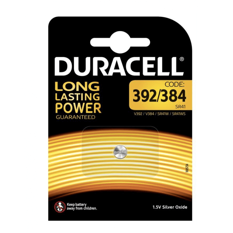 DURACELL Long Lasting Power 392 / 384 / SR41 (1 Stk)