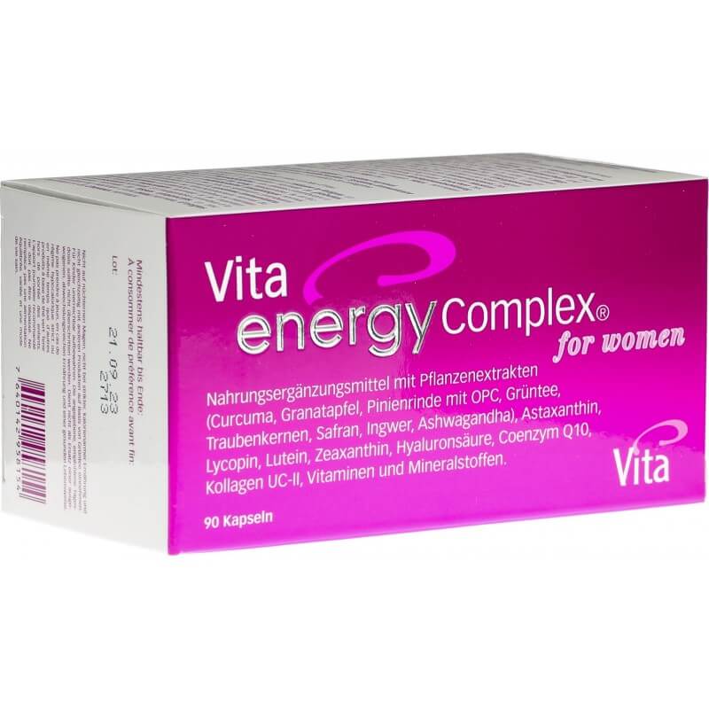 VITA Energy Complex pour femme (90 gélules)