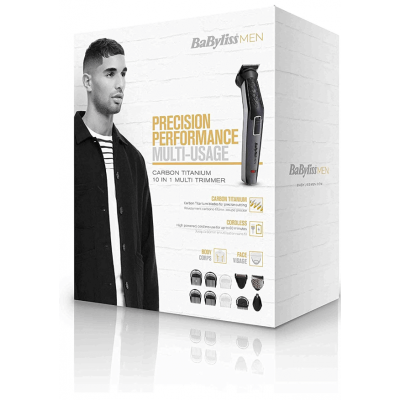Buy BaByliss MEN Precision Performance 10 in 1 multifunction trimmer (1  piece) | Kanela