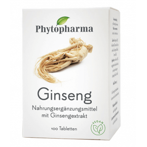 Phytopharma Ginseng des comprimés de (100 pièces)