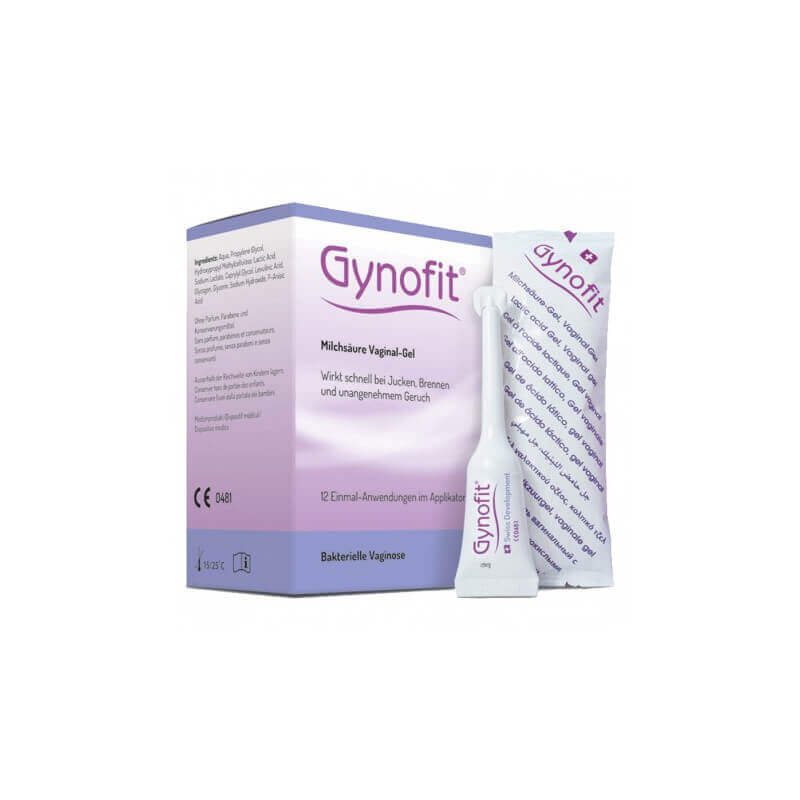 Gynofit lactic acid vaginal gel (12x5ml)