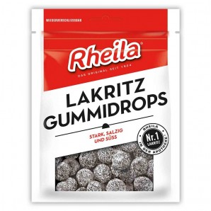 Rheila Liquorice Gum Drops (90g)