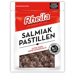 Rheila Salmiak Pastilles Sugar Free (90g)