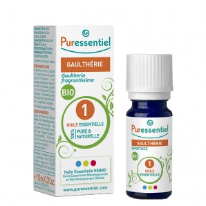 Puressentiel Wintergreen Organic 1 Essential Oil (10ml)