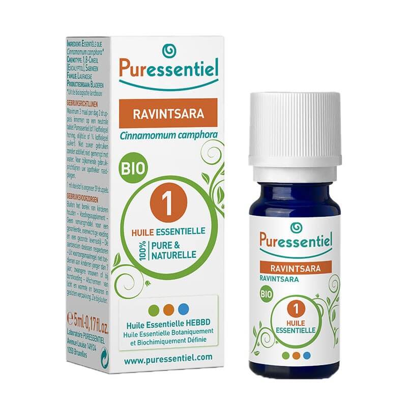Puressentiel Ravintsara Bio 1 Essential Oil (5ml)