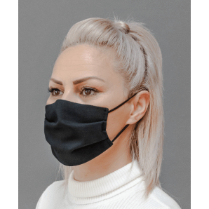 Jakob Schläpfer Testex Community tissu masque noir (taille L)