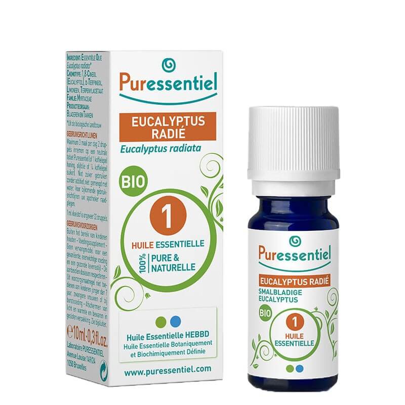 Puressentiel Peppermint Eucalyptus Organic 1 Essential Oil (10ml)