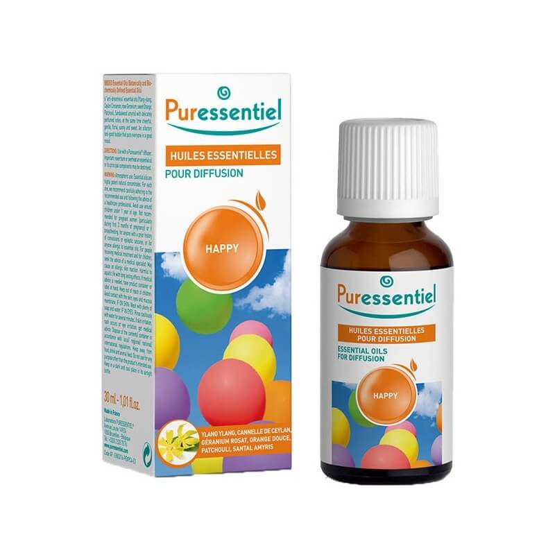 Puressentiel Happy Essential Oils for Diffusion (30ml)