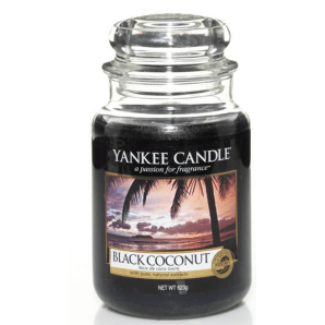 Yankee Candle Noce di cocco nera (grande)