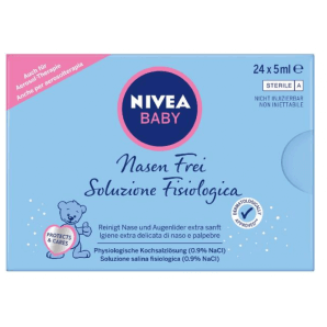 Nivea Baby nasal free solution 0.9% (24 x 5ml)