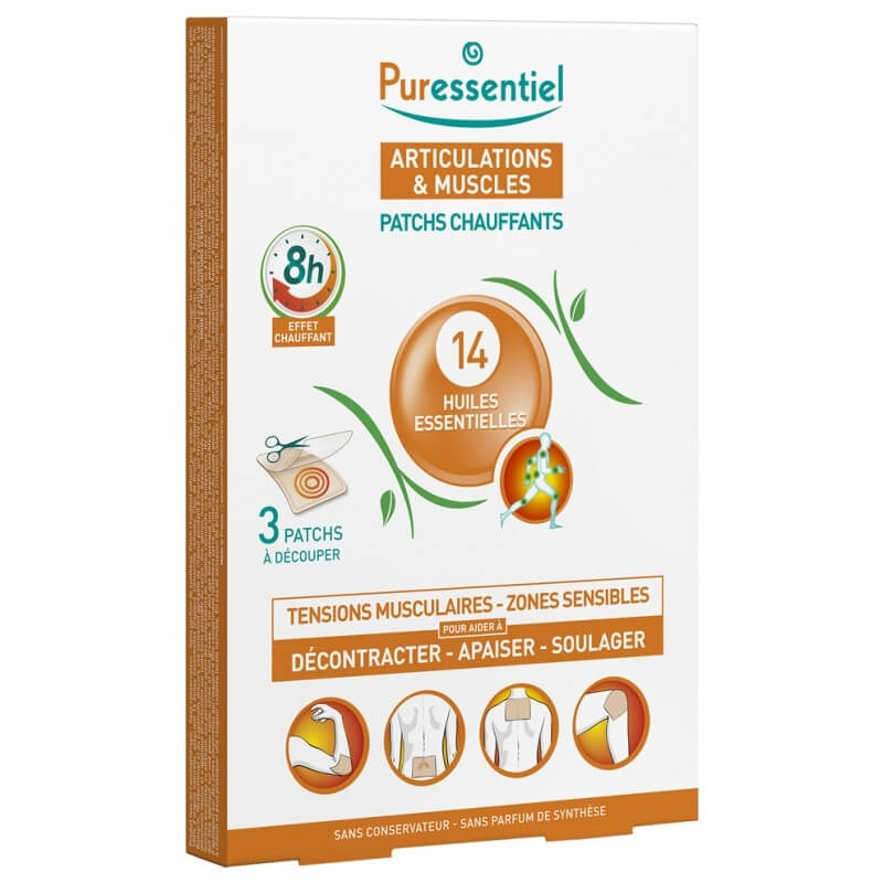 Buy Puressentiel MUSCLES & JOINTS Heat Patches (3 pcs)