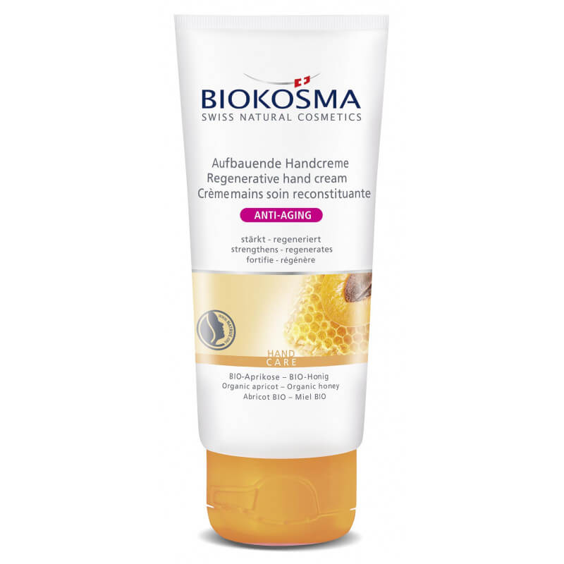 Biokosma Building hand cream apricot honey (50ml)