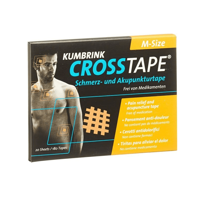 CROSSTAPE pain and acupuncture tape size M (180 pieces)
