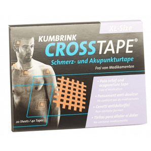 CROSSTAPE pain and acupuncture tape size XL (40 pieces)