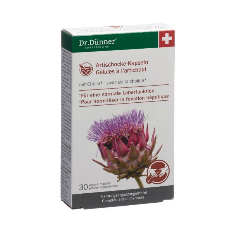 Dr. Dünner artichoke liver function capsules (30 pieces)