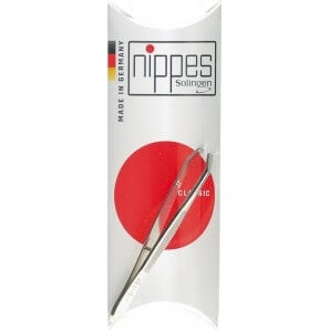 Nippes Tweezers 8cm Curved Nickel-Plated