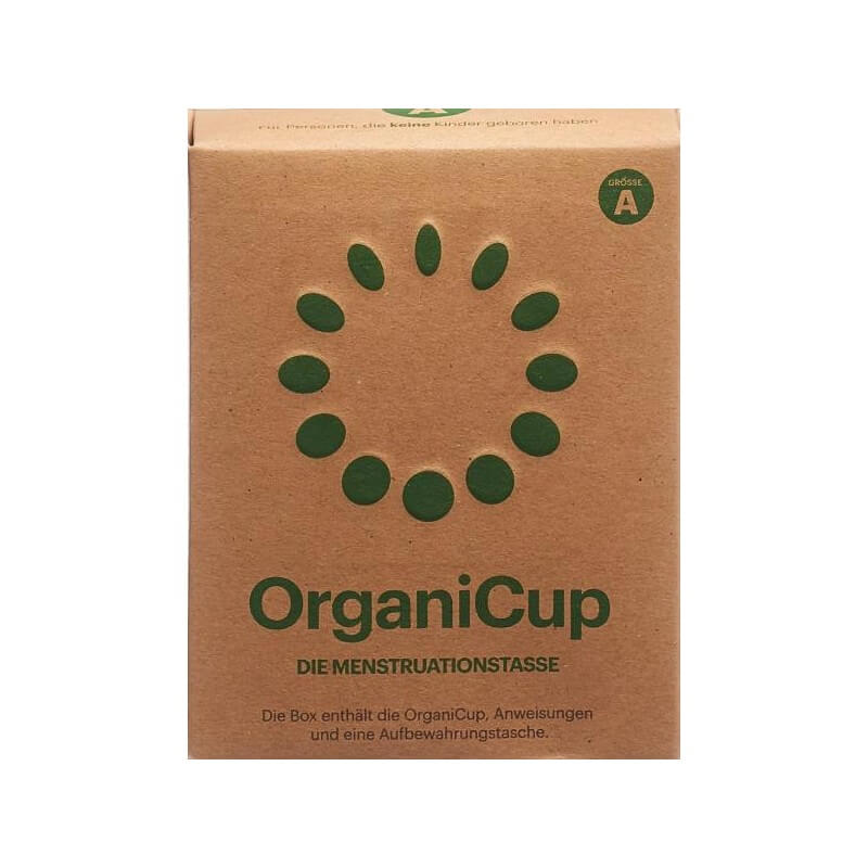 OrganiCup Menstruationstasse Größe A Deutsch (1 Stk)