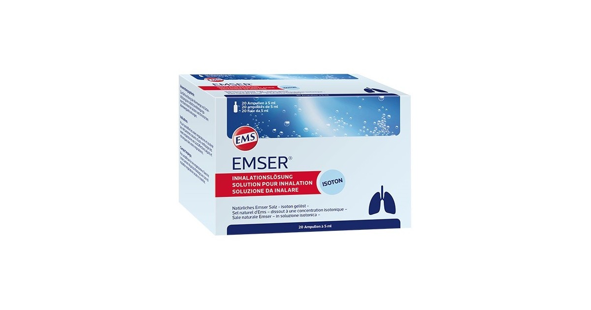 EMS Emser Inhalation Solution (20x5ml)