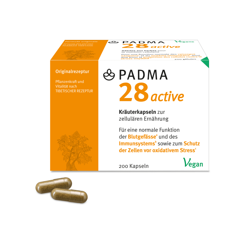 PADMA 28 active Kapseln (200 Stk)