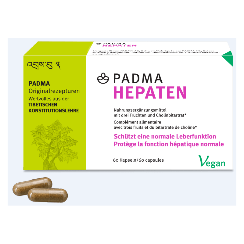 PADMA HEPATEN capsules (60 pieces)