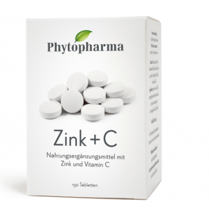 Phytopharma des comprimés zinc + C (150 pièces)