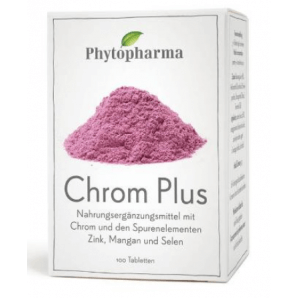 Phytopharma Comprimés Chrom Plus (100 pièces)