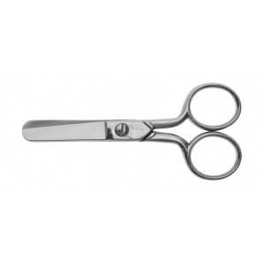 Nippes Pocket Scissors 10cm Rounded Nickel-Plated