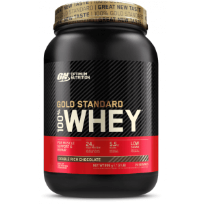Optimum 100% Whey Gold Standard Double Rich Chocolate Dose (900g)