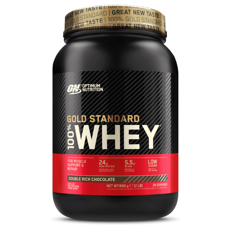 Optimum 100% Whey Gold Standard Double Rich Chocolate Dose (900g)