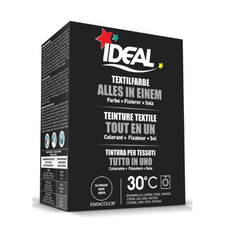 IDEAL Textile Dye All in One Black (230g)
