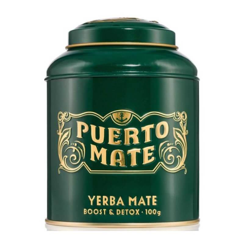Puerto Mate tea leaves Yerba Mate can (100g)