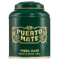 Puerto Mate tea leaves Yerba Mate can (100g)