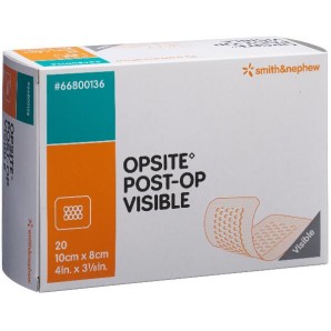 OPSITE Post OP Visible 10cmx8cm (20 pièces)