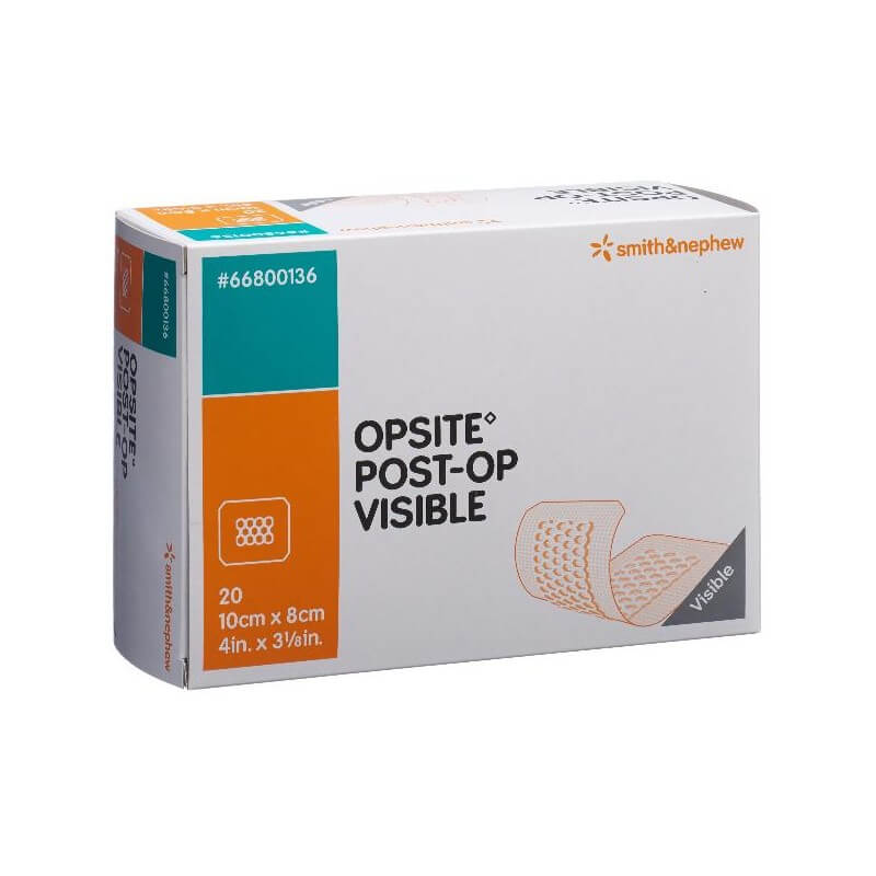 OPSITE Post OP Visible 10cmx8cm (20 pièces)