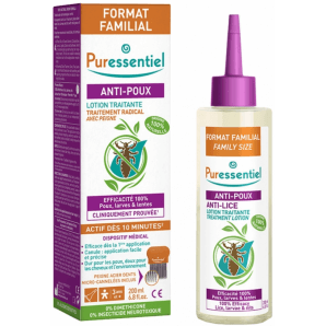 Puressentiel Anti-Lice Lotion With Comb (200ml)