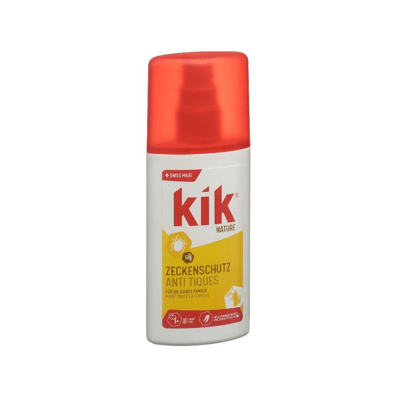 Kik Nature Spray de protection contre les tiques (100ml)