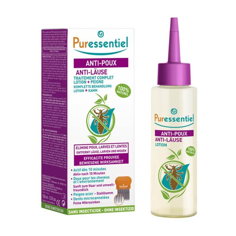 Puressentiel Anti-Lice Lotion With Comb (100ml)