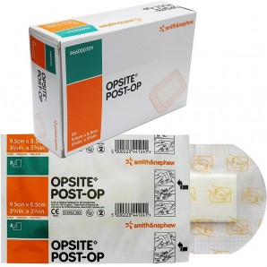 OPSITE Post OP Pansement Transparent Stérile 9.5cmx8.5cm (20 pièces)