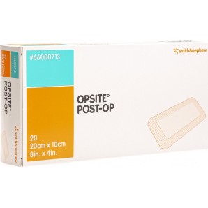 OPSITE Post OP Film Dressing Sterile 20cmx10cm (20 pcs)