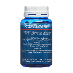 Coral CARE Calcium Capsules con Vitamina D3 e K2 (120 Capsule)